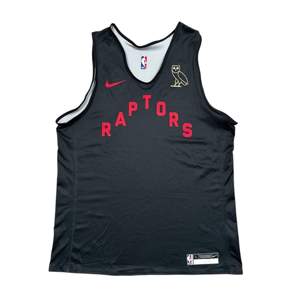 Nike OVO Toronto Raptors Engineered Reversible Practice Jersey Mens Large - Picture 1 of 15